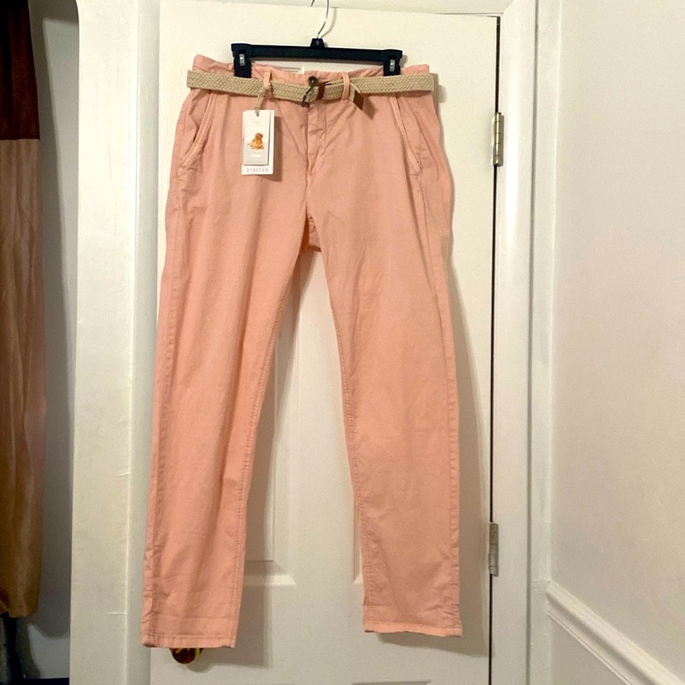 Denim and Flower stretch, unisex slim fit pants ￼